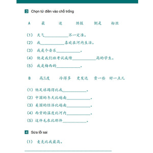 Giáo Trình Hán Ngữ 3 + 4 - Phiên Bản Mới