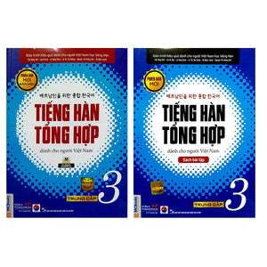 Combo 12 Cuốn Tiếng Hàn Tổng Hợp Dành Cho Người Việt Nam Bản Màu Tập 1,2,3,4,5,6 Kèm Sách Bài Tập